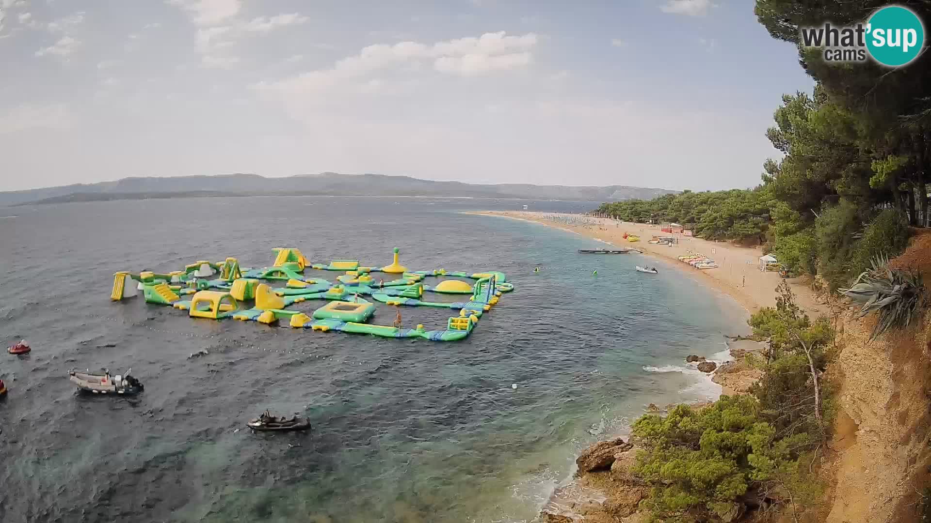 Webcam Bol Zlatni Rat – Vue en direct depuis l’île de Brač