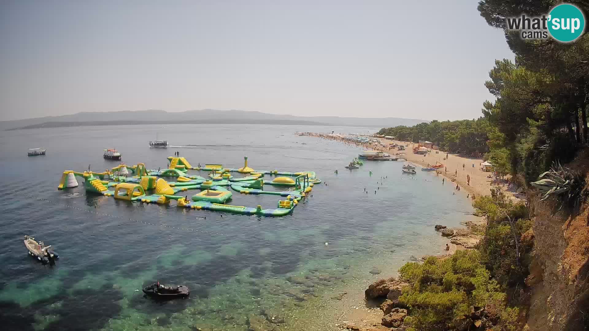 Webcam Bol Zlatni Rat – Vue en direct depuis l’île de Brač