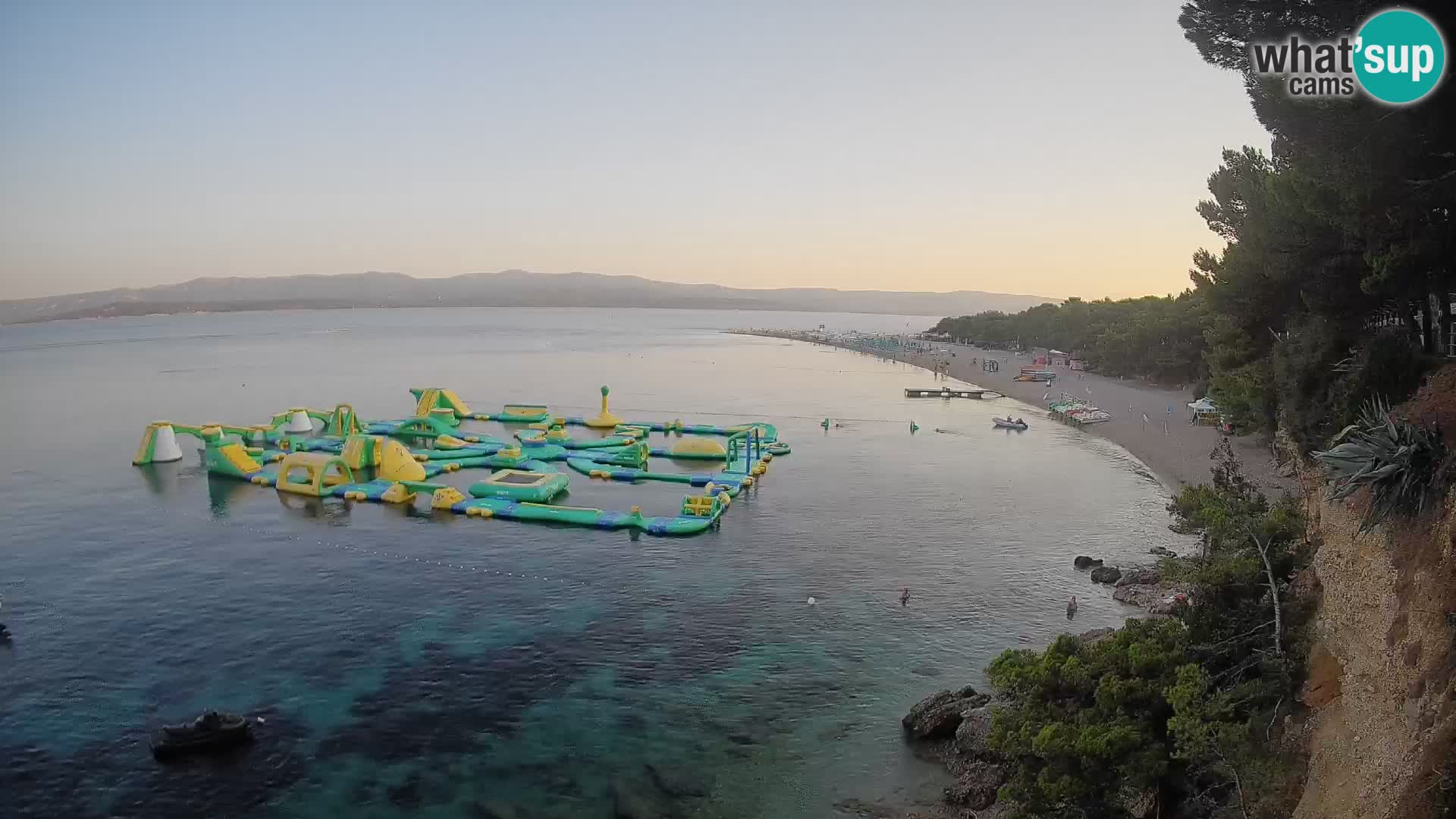 Webcam Bol Zlatni Rat – Vista en vivo desde la isla de Brač