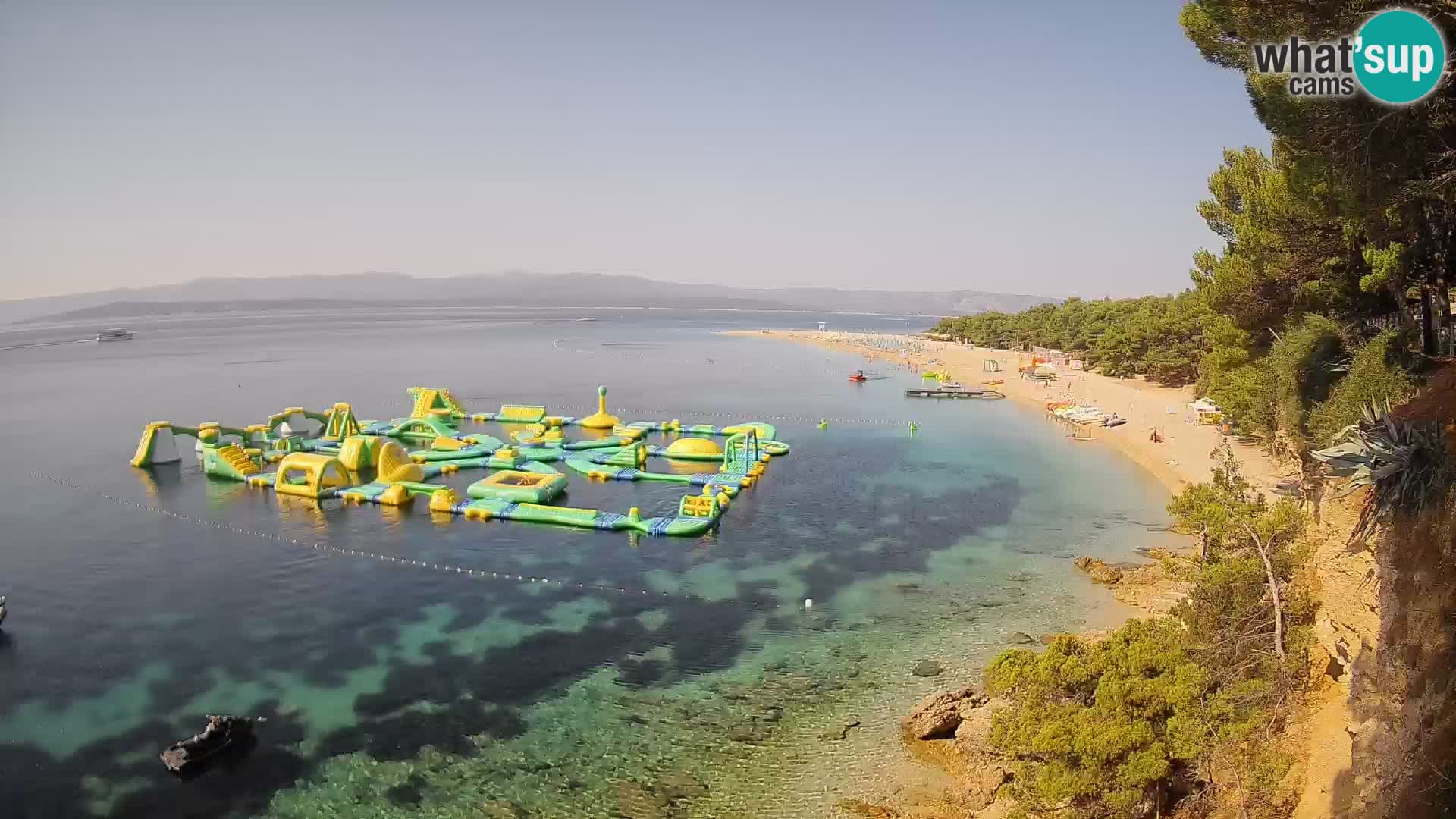 Webcam Bol Zlatni Rat – Vue en direct depuis l’île de Brač