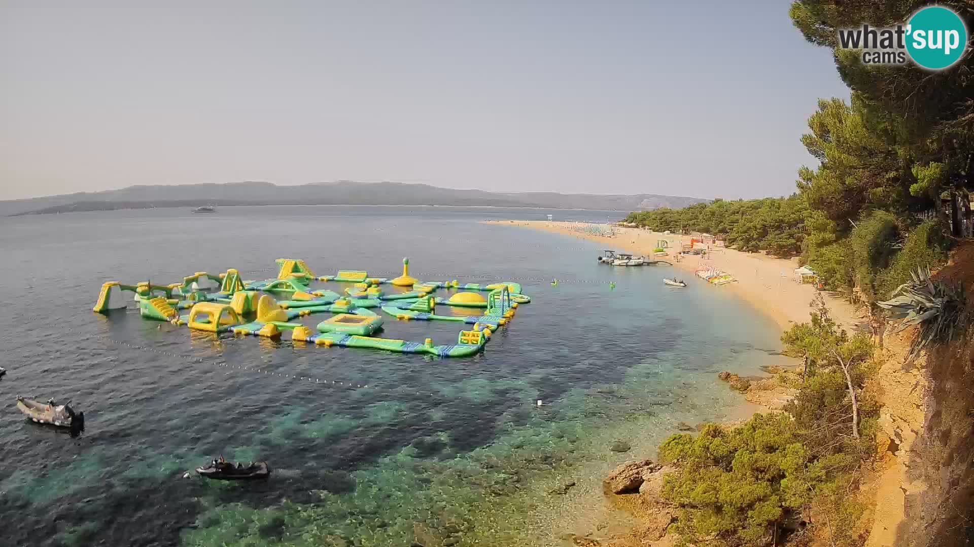 Webcam Bol Zlatni Rat – Vista en vivo desde la isla de Brač