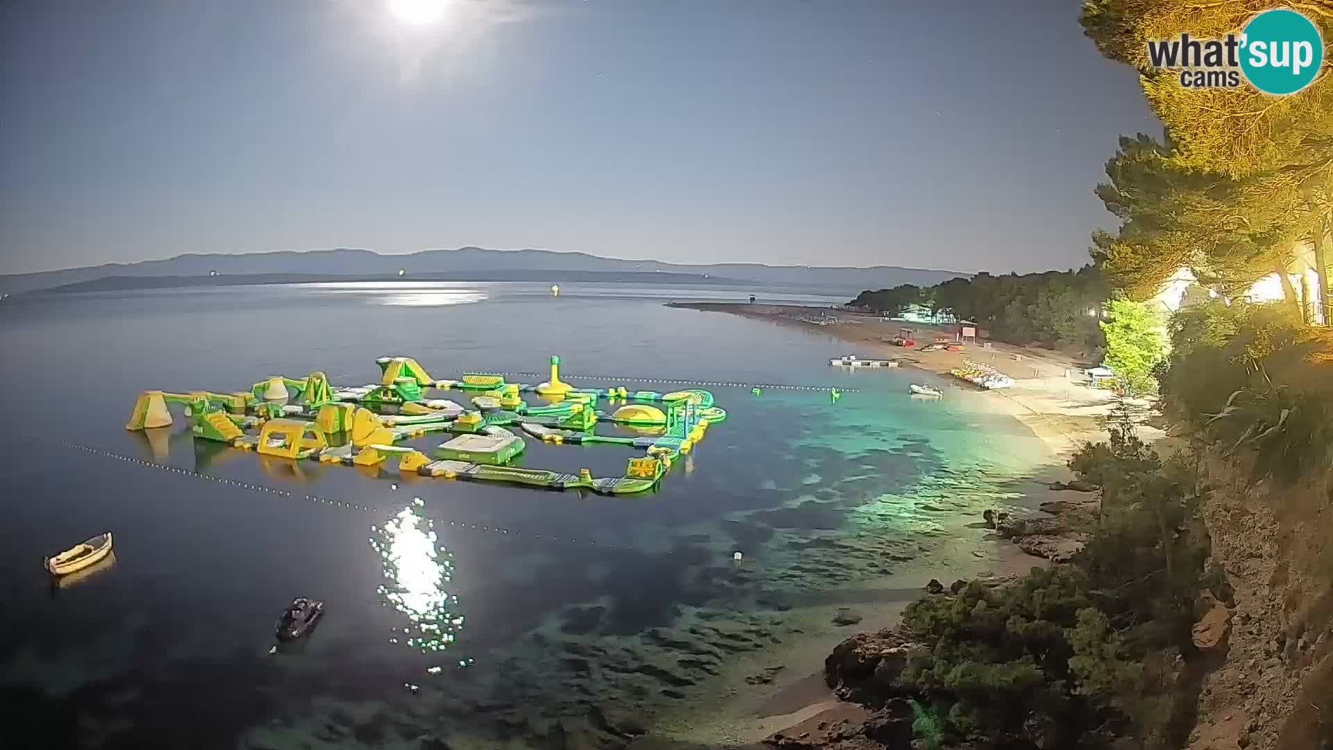 Webcam Bol Zlatni Rat – Vista en vivo desde la isla de Brač