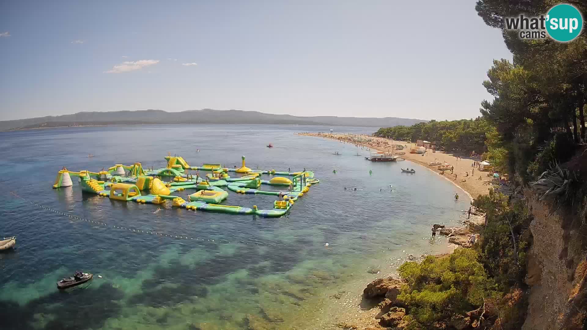 Webcam Bol Zlatni Rat – Vue en direct depuis l’île de Brač