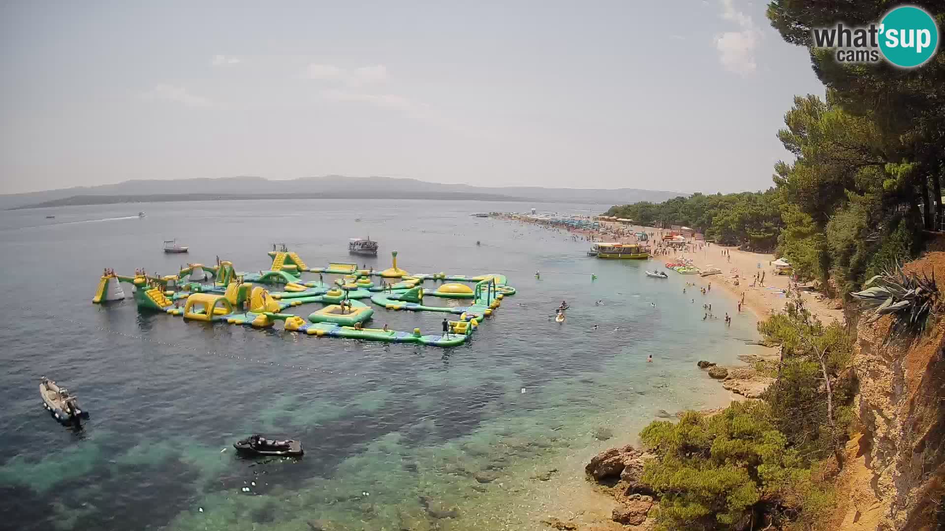 Webcam Bol Zlatni Rat – Vue en direct depuis l’île de Brač