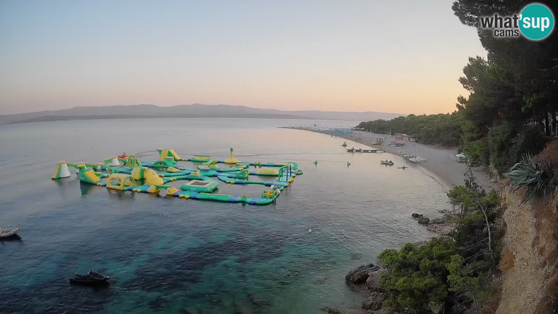 Webcam Bol Zlatni Rat – Vista en vivo desde la isla de Brač