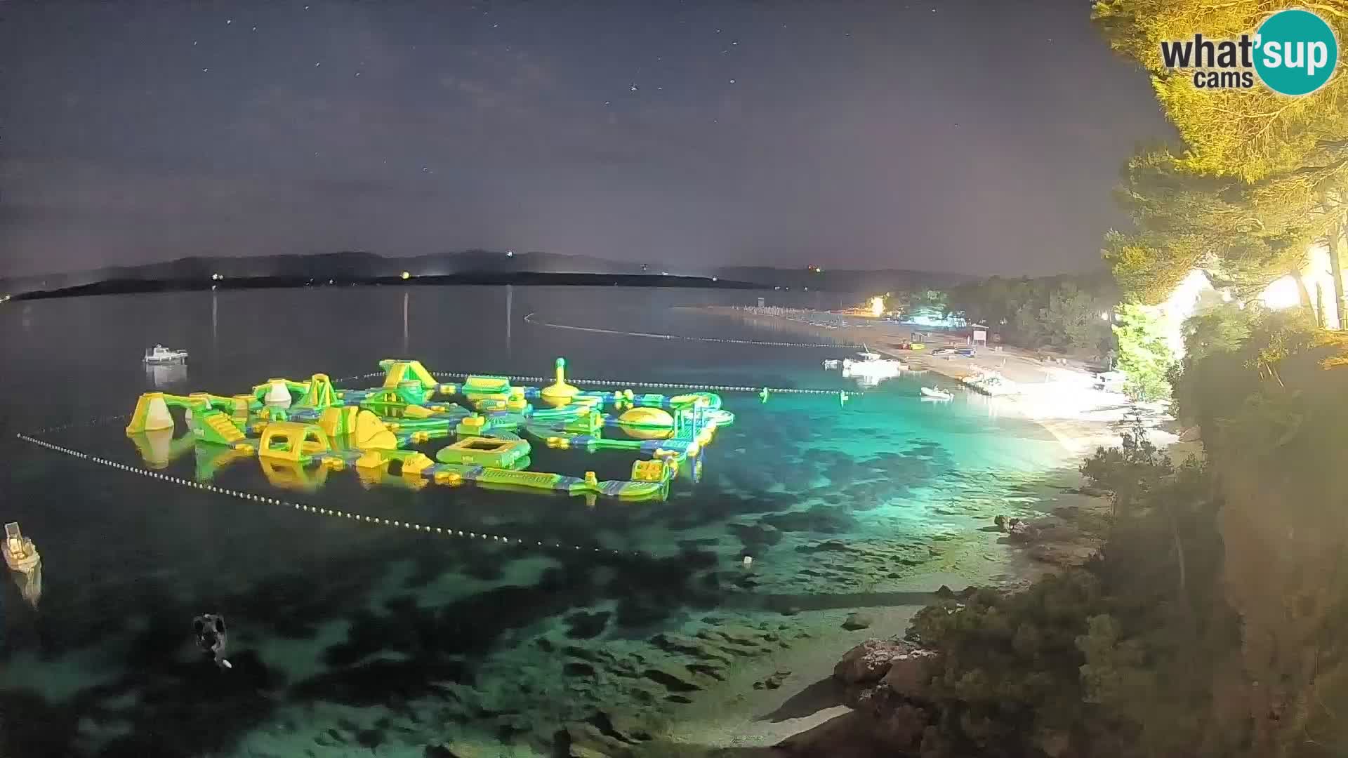 Webcam Bol Zlatni Rat – Vista en vivo desde la isla de Brač