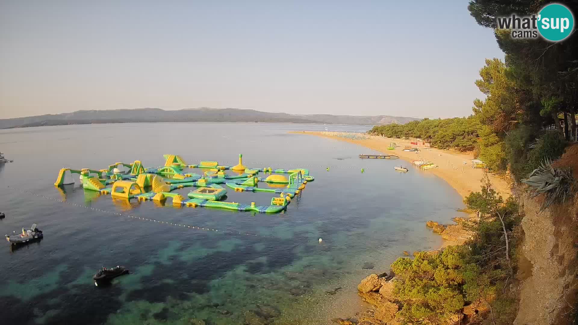 Webcam Bol Zlatni Rat – Vista en vivo desde la isla de Brač