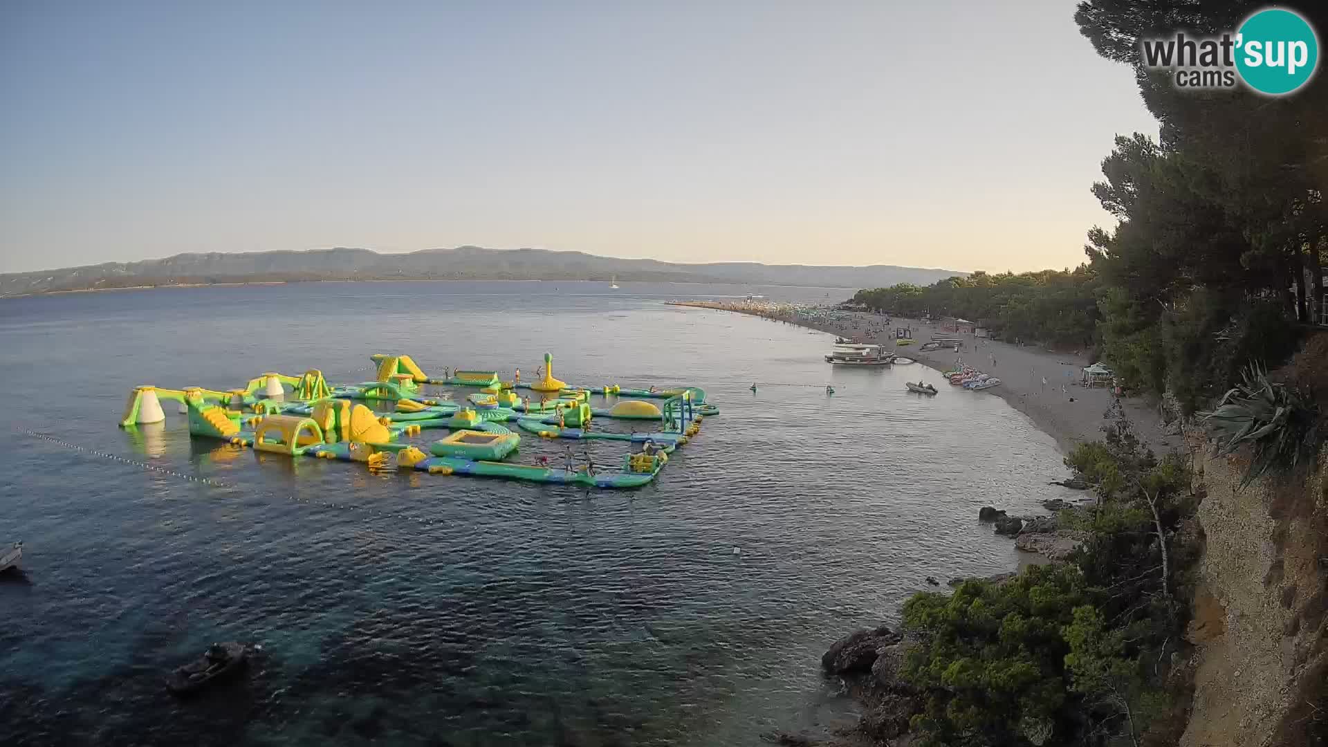Webcam Bol Zlatni Rat – Vista en vivo desde la isla de Brač