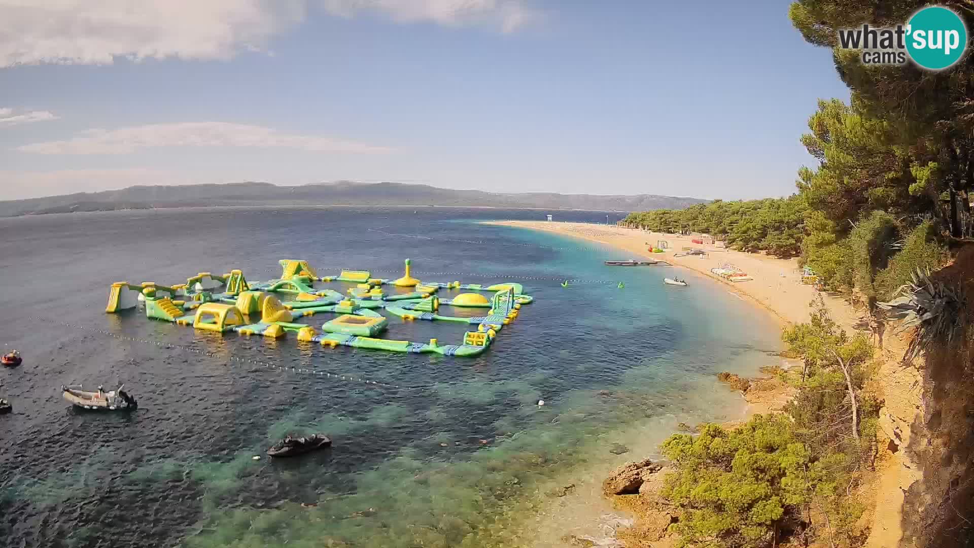 Webcam Bol Zlatni Rat – Live View from Brač Island