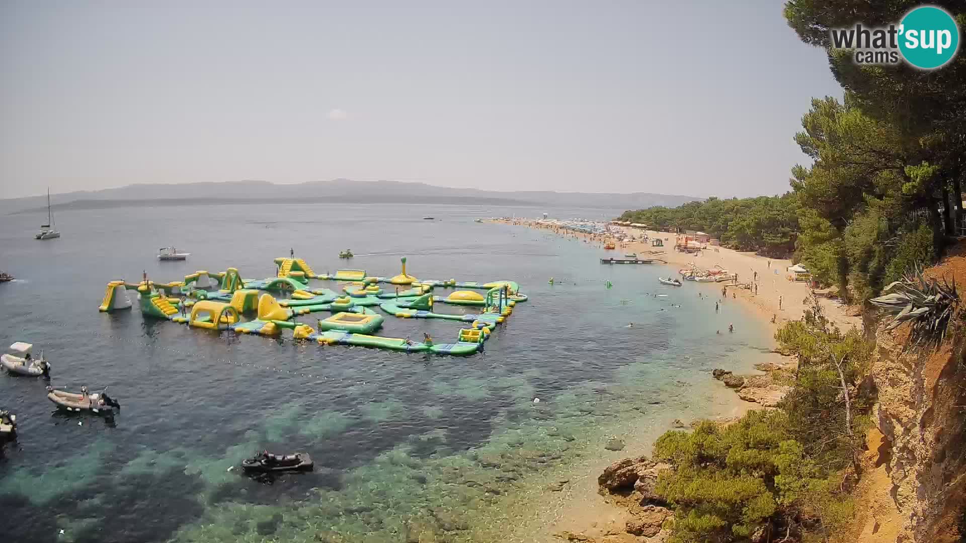 Webcam Bol Zlatni Rat – Vue en direct depuis l’île de Brač