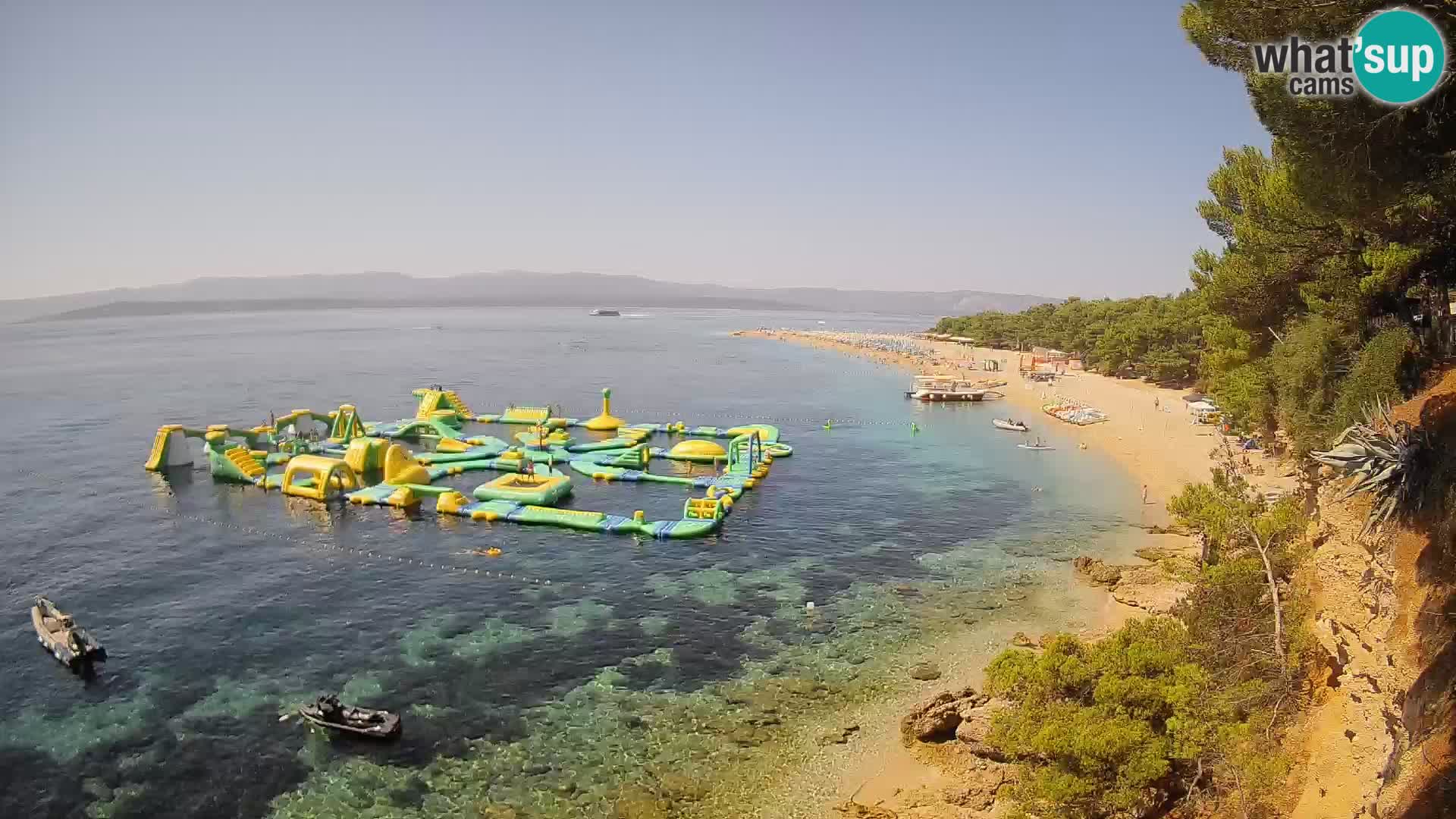 Webcam Bol Zlatni Rat – Vue en direct depuis l’île de Brač