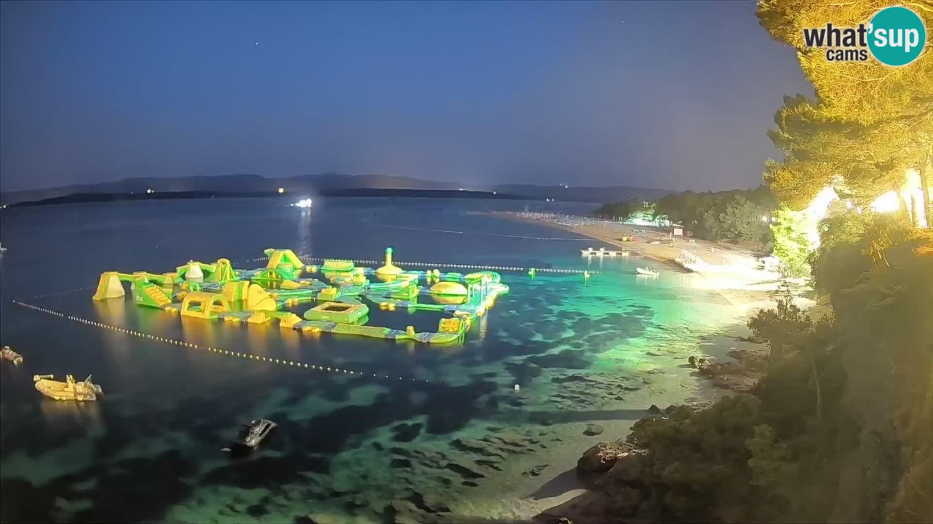 Webcam Bol Zlatni Rat – Vue en direct depuis l’île de Brač