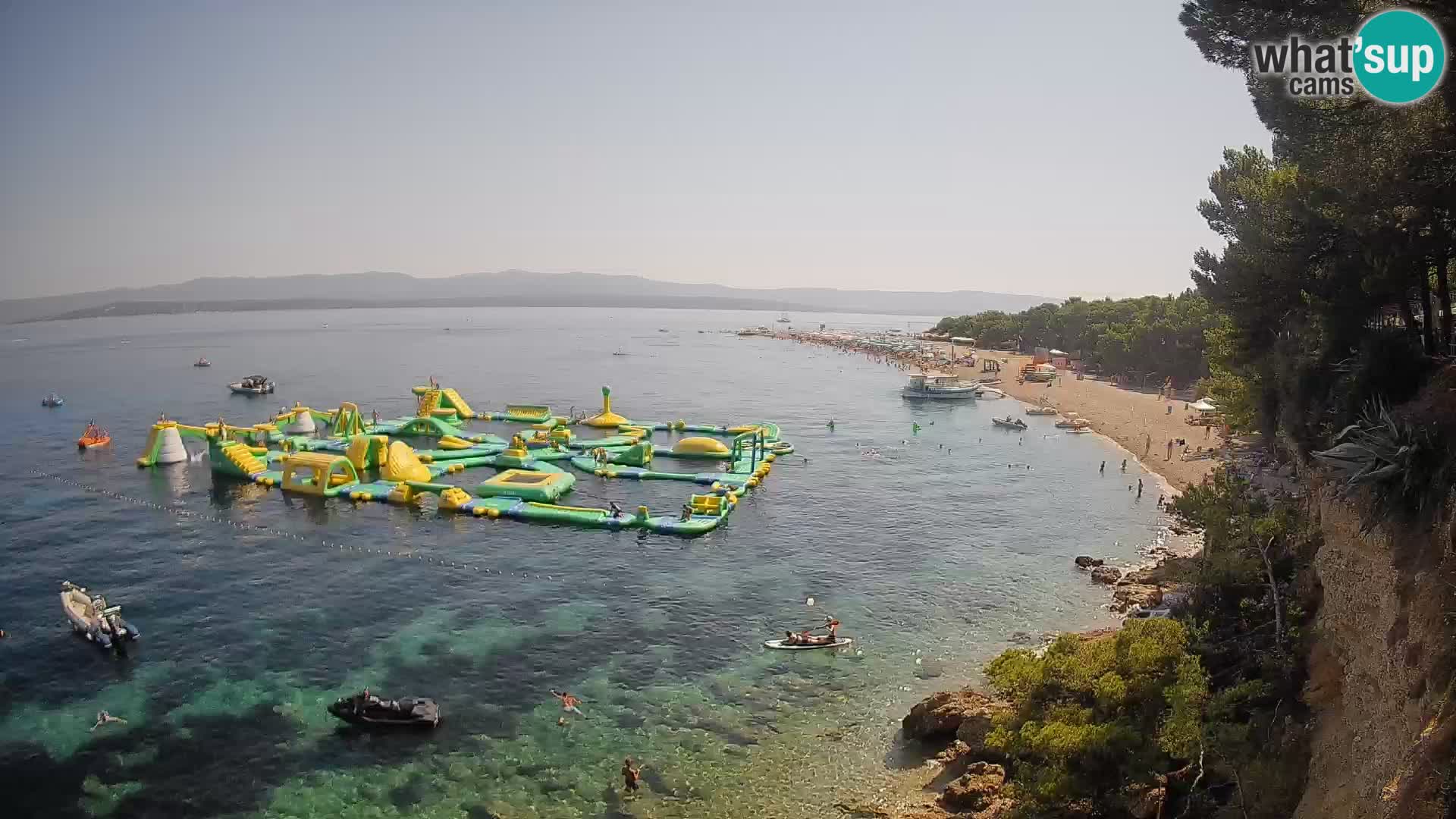 Web kamera Bol Zlatni Rat – Pogled uživo s otoka Brača