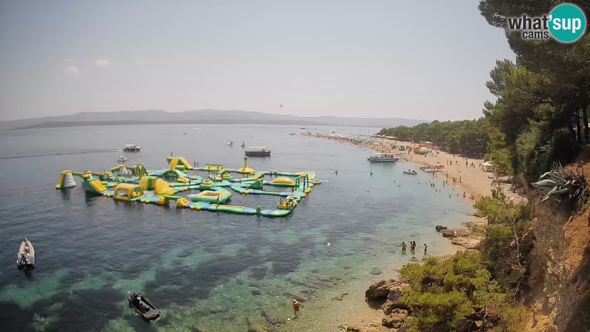 Webcam Bol Zlatni Rat – Vue en direct depuis l’île de Brač