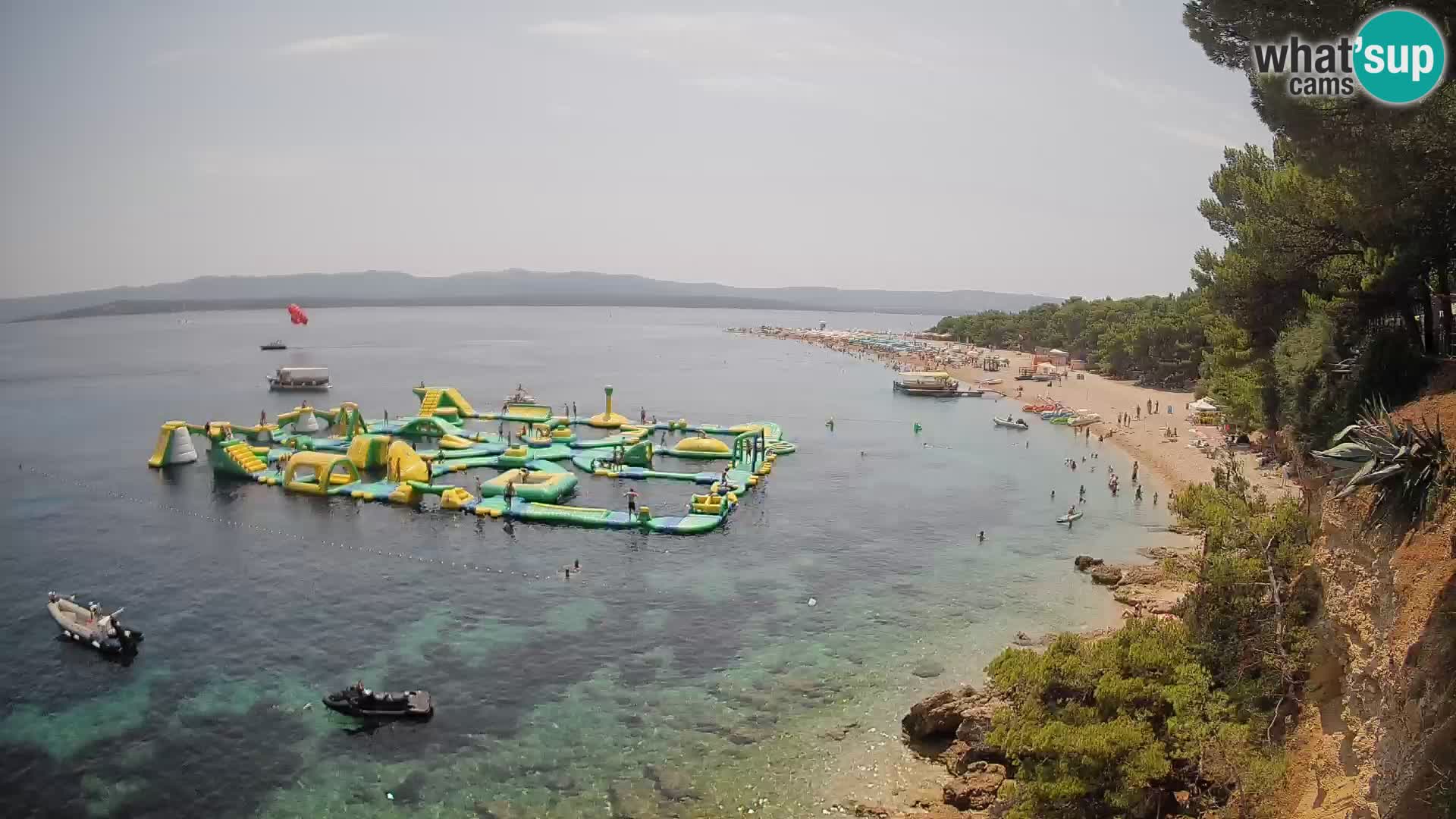 Webcam Bol Zlatni Rat – Vue en direct depuis l’île de Brač