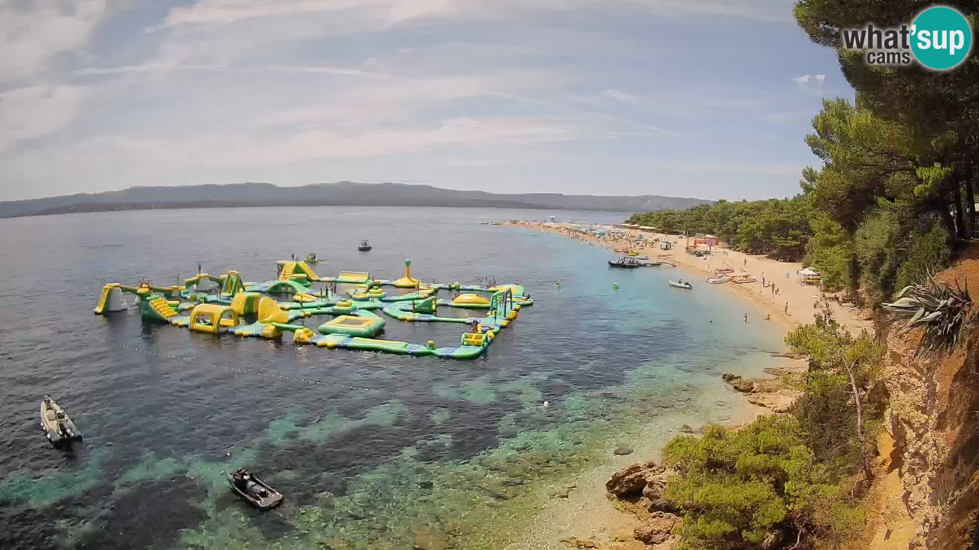 Web kamera Bol Zlatni Rat – Pogled uživo s otoka Brača