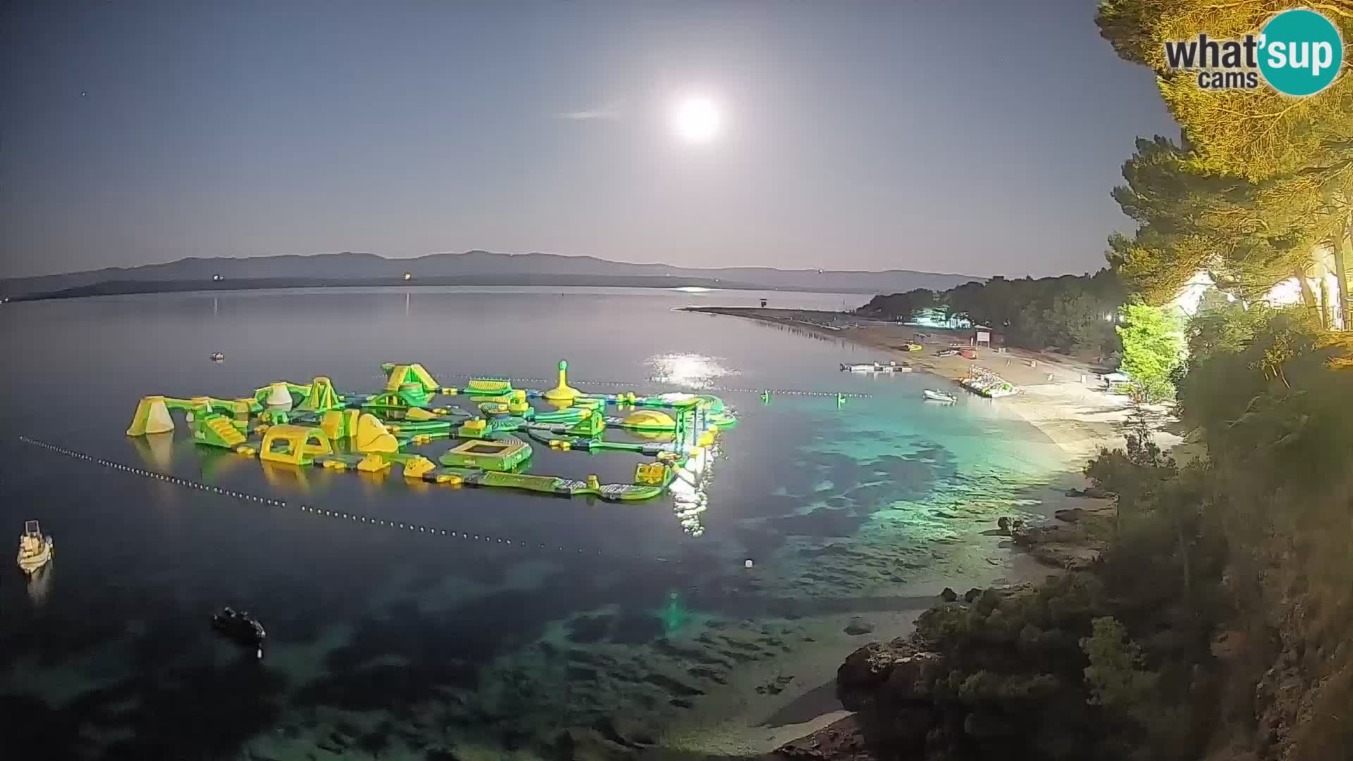 Webcam Bol Zlatni Rat – Vue en direct depuis l’île de Brač