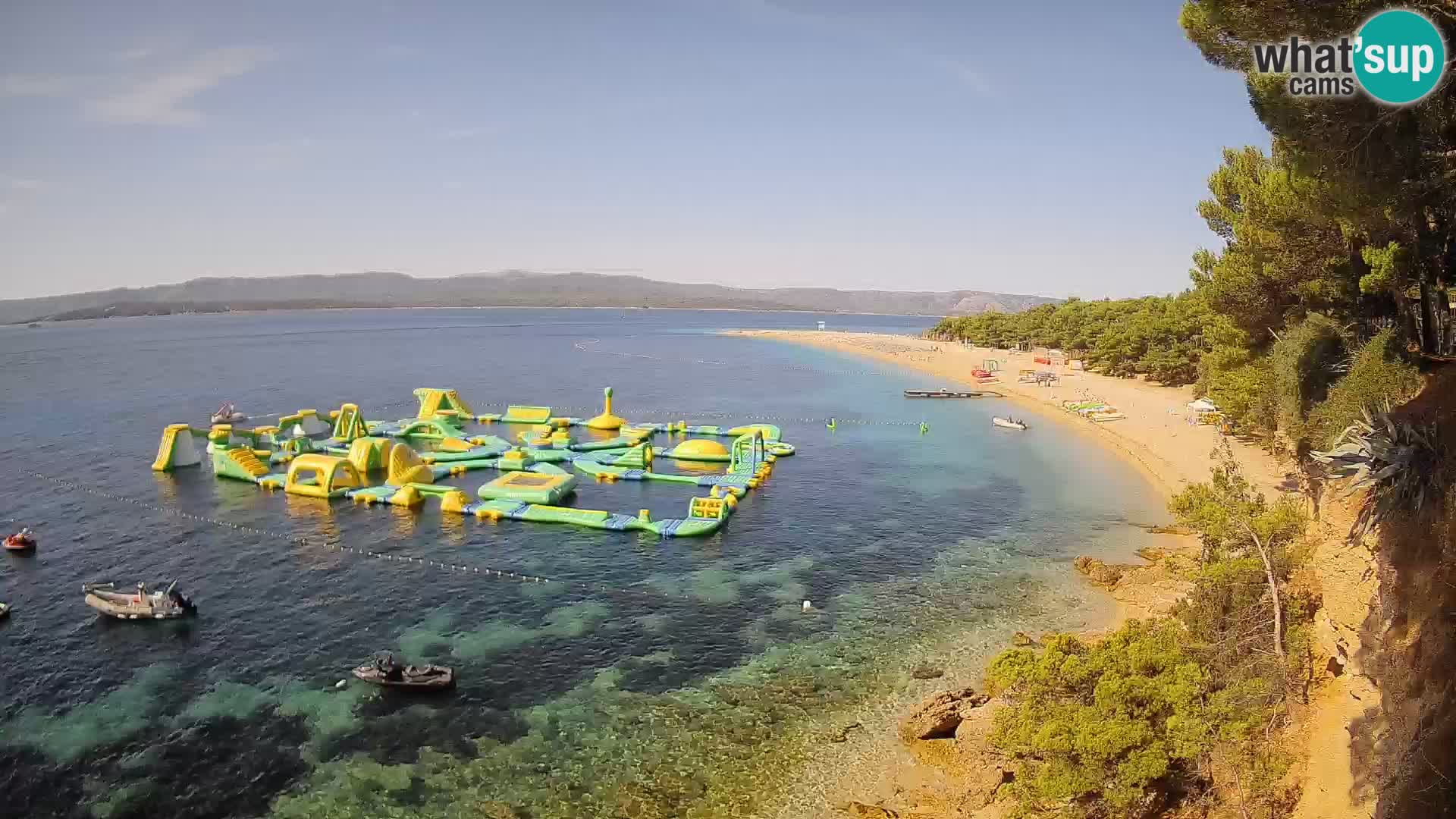 Webcam Bol Zlatni Rat – Vue en direct depuis l’île de Brač