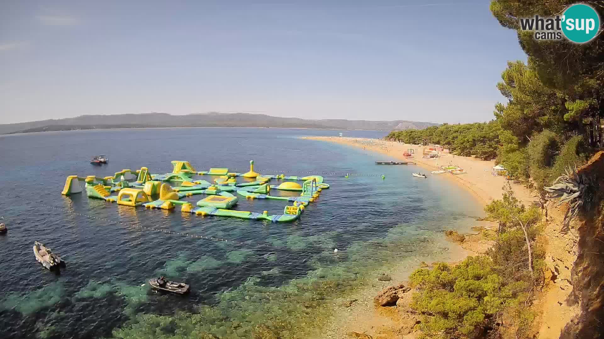 Webcam Bol Zlatni Rat – Vue en direct depuis l’île de Brač
