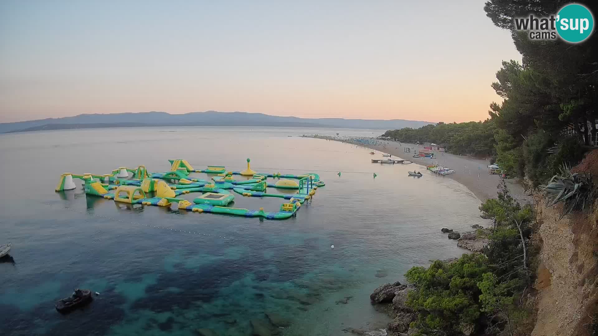 Webcam Zlatni Rat Bol – Liveblick vom berühmten Strand auf Brač