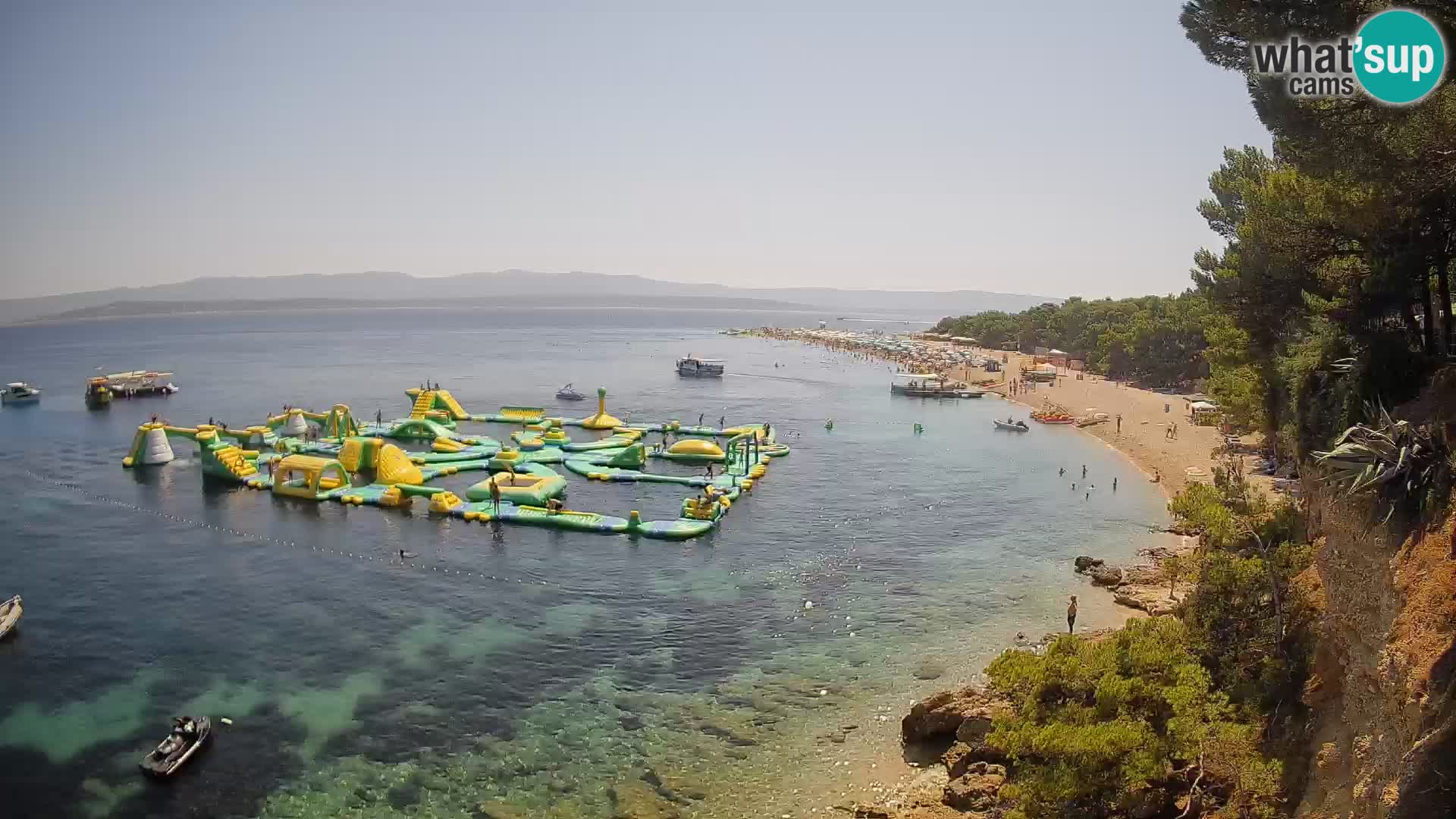 Webcam Bol Zlatni Rat – Vue en direct depuis l’île de Brač