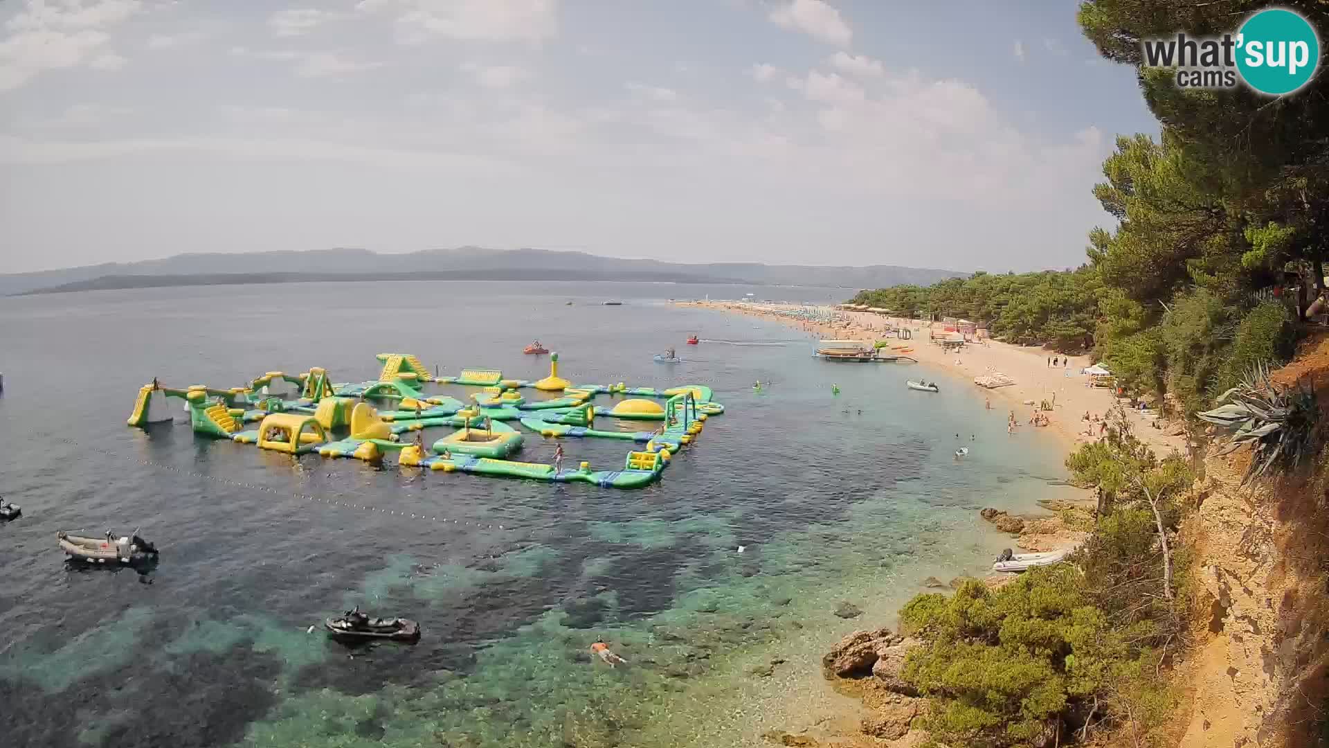 Web kamera Bol Zlatni Rat – Pogled uživo s otoka Brača