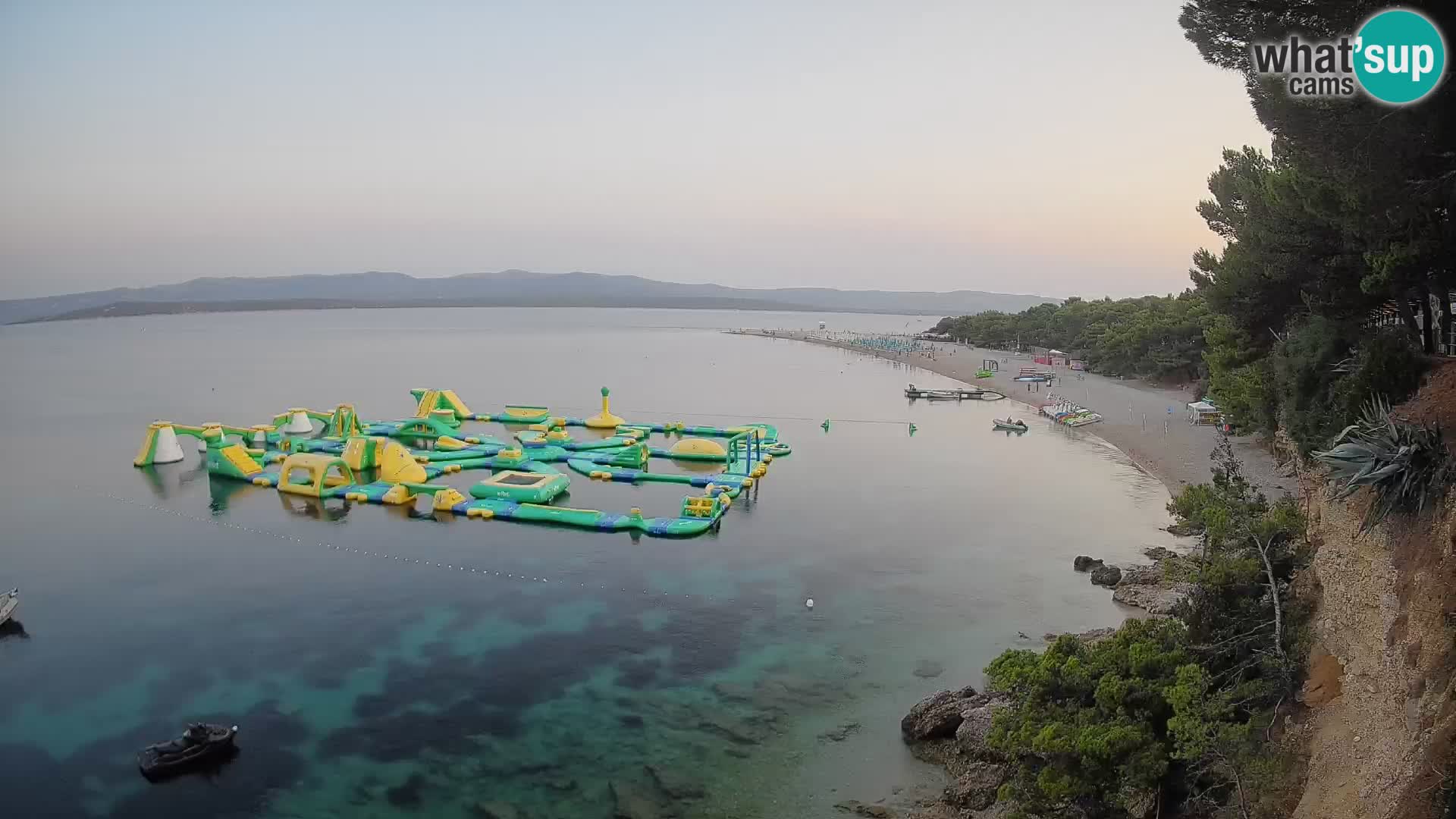 Webcam Bol Zlatni Rat – Vista en vivo desde la isla de Brač