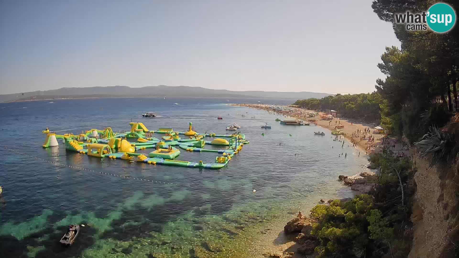 Webcam Bol Zlatni Rat – Vue en direct depuis l’île de Brač