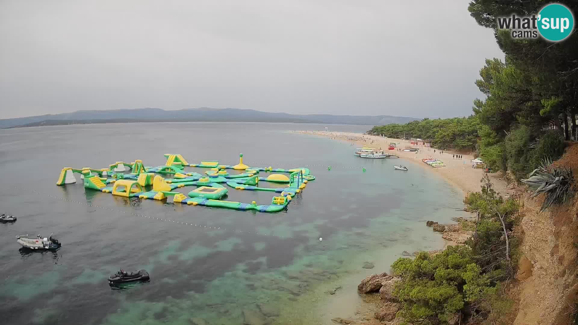 Webcam Bol Zlatni Rat – Vue en direct depuis l’île de Brač