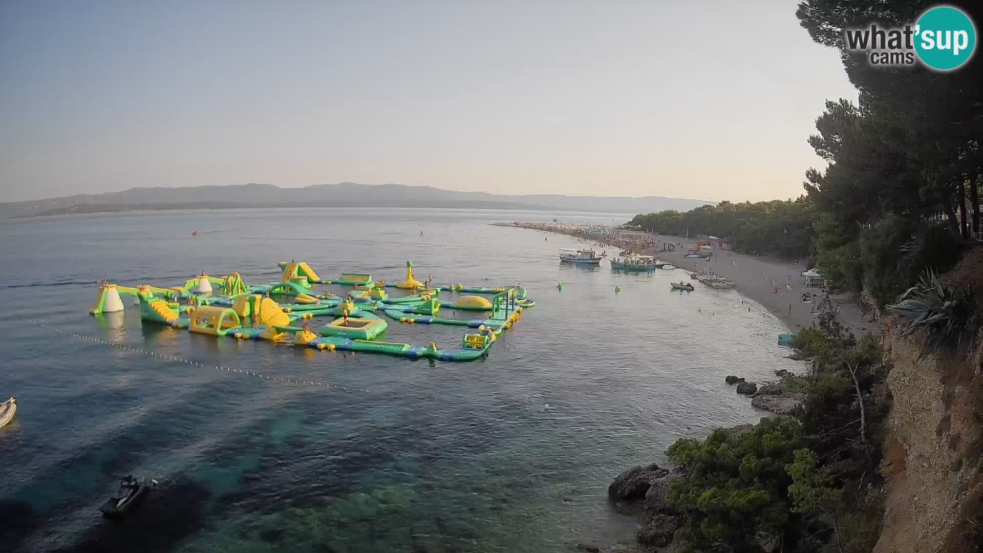 Spletna kamera Bol Zlatni Rat – Pogled v živo z otoka Brač