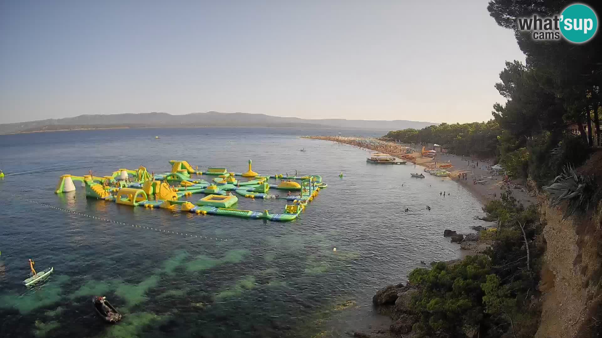 Webcam Bol Zlatni Rat – Vista en vivo desde la isla de Brač