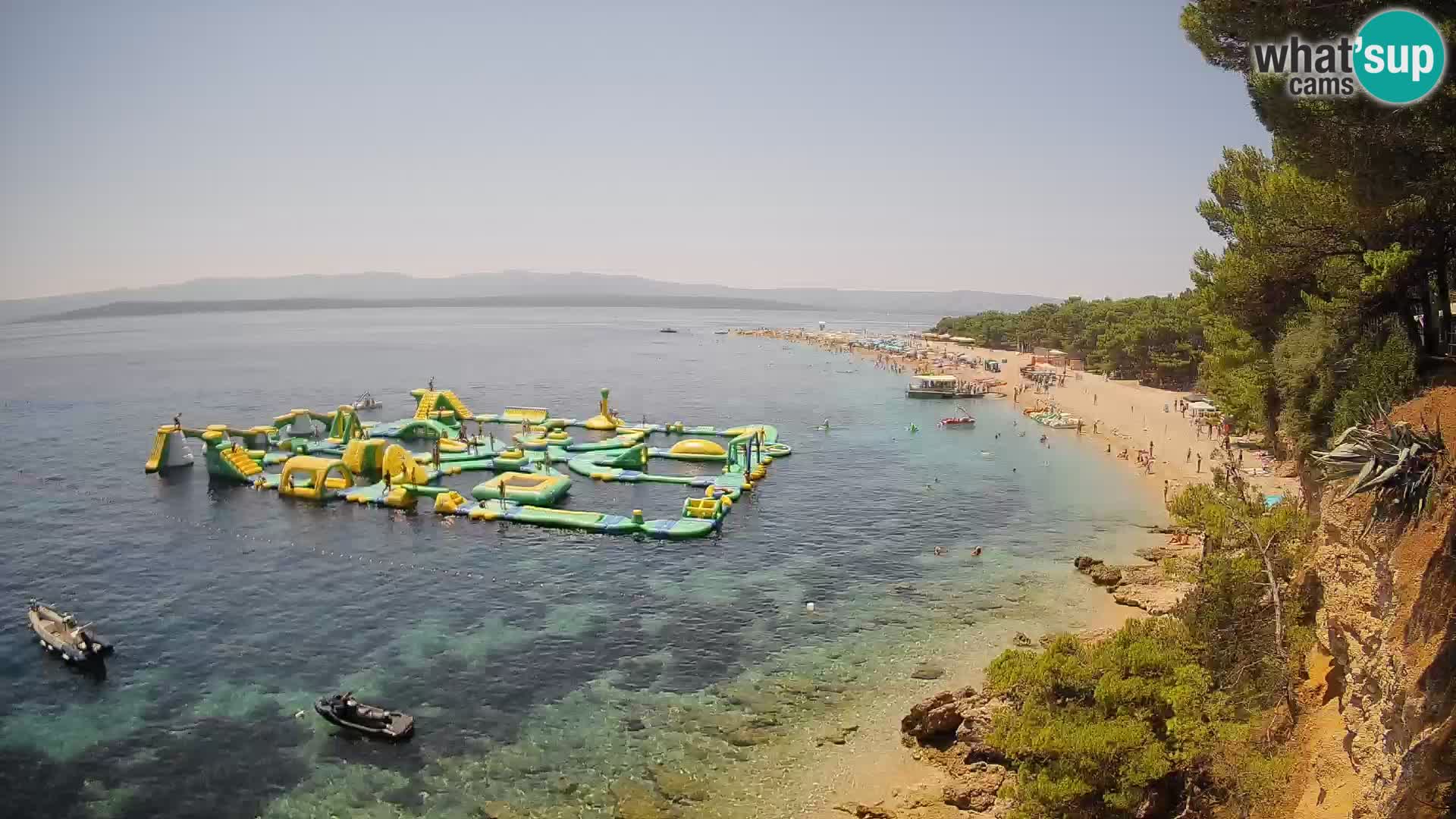 Webcam Bol Zlatni Rat – Vue en direct depuis l’île de Brač