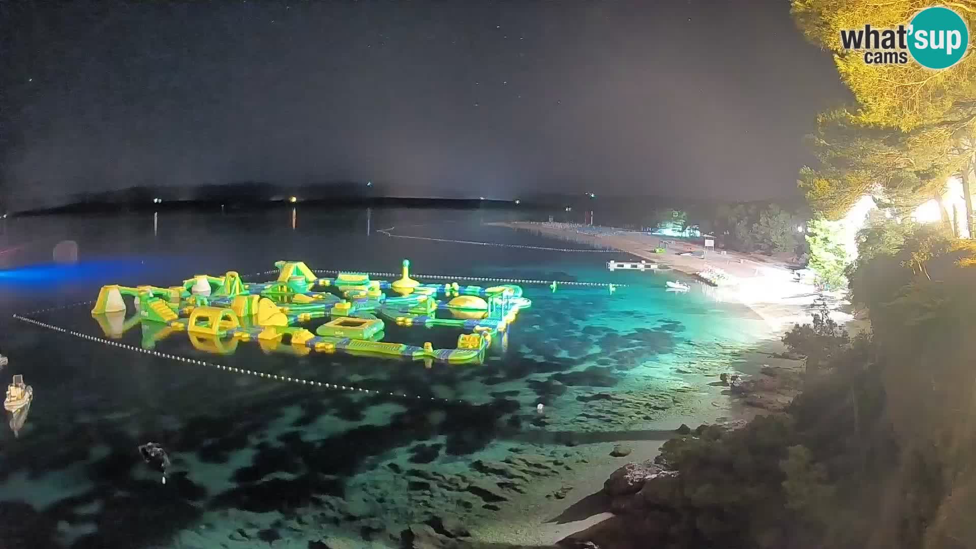 Webcam Bol Zlatni Rat – Vista en vivo desde la isla de Brač