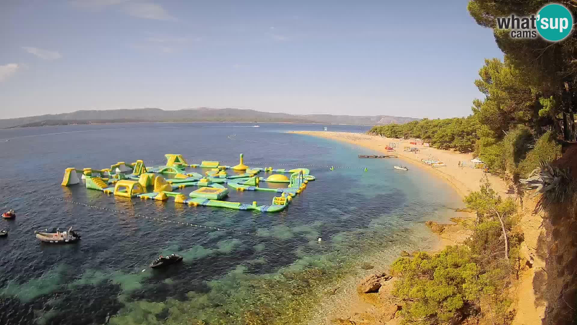 Webcam Bol Zlatni Rat – Vue en direct depuis l’île de Brač