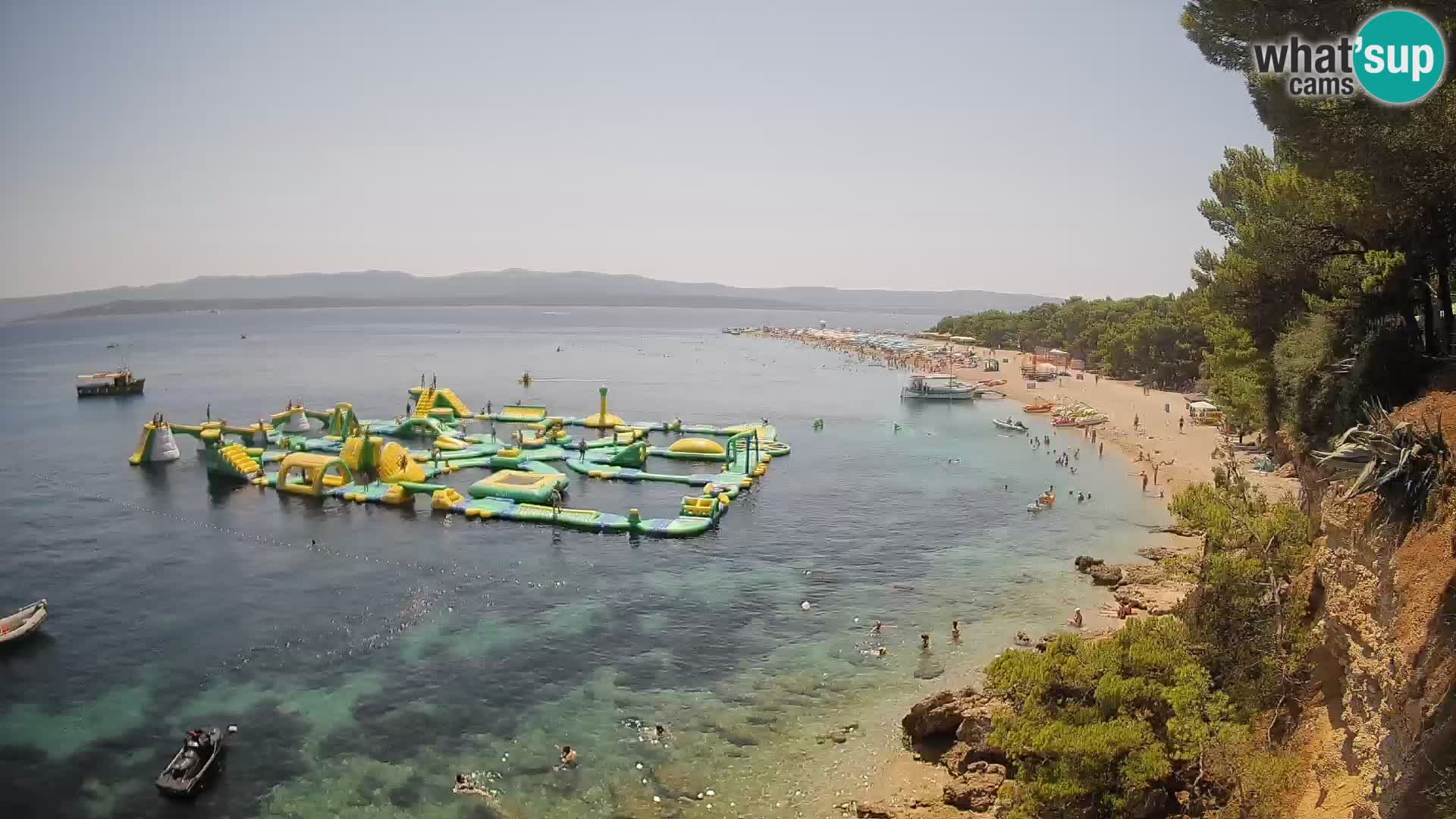 Web kamera Bol Zlatni Rat – Pogled uživo s otoka Brača