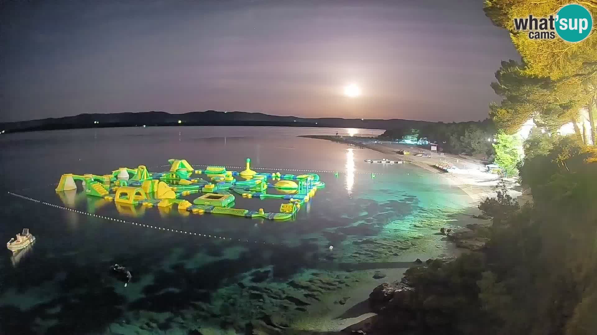 Webcam Bol Zlatni Rat – Vista en vivo desde la isla de Brač