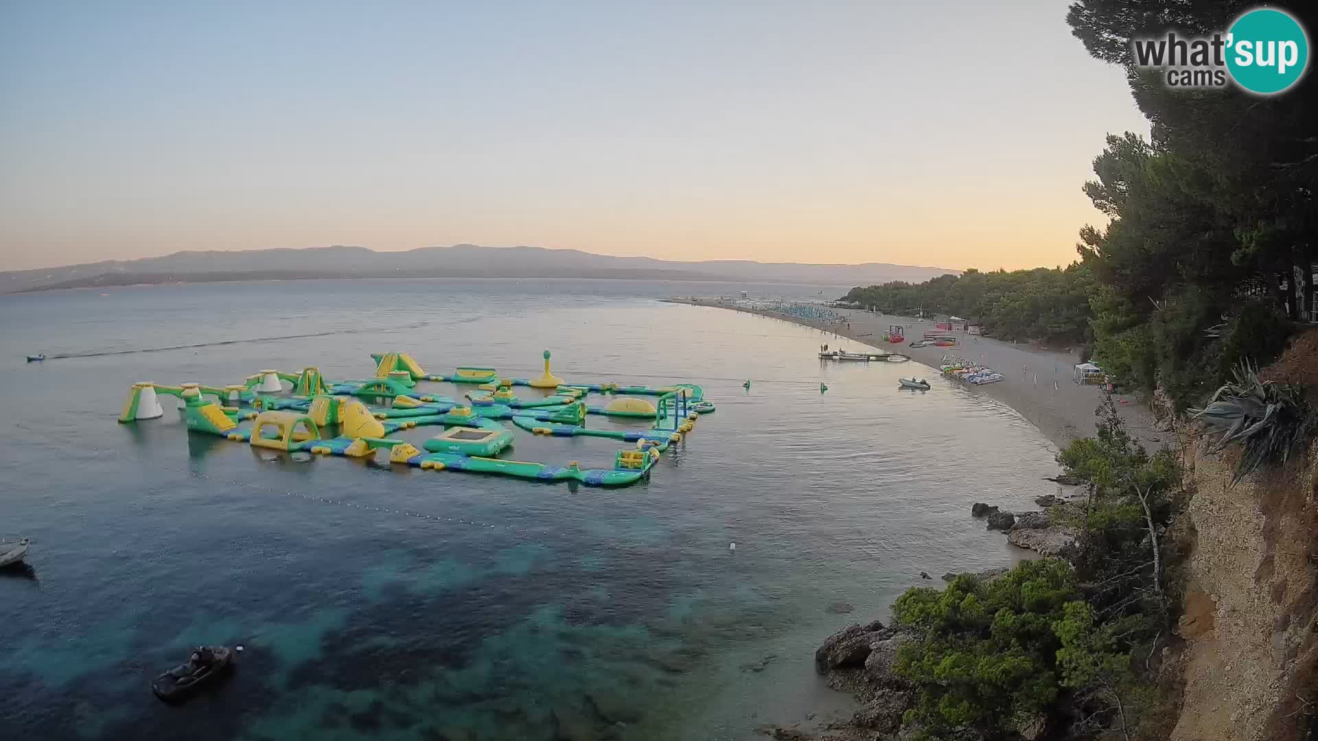 Webcam Bol Zlatni Rat – Vista en vivo desde la isla de Brač