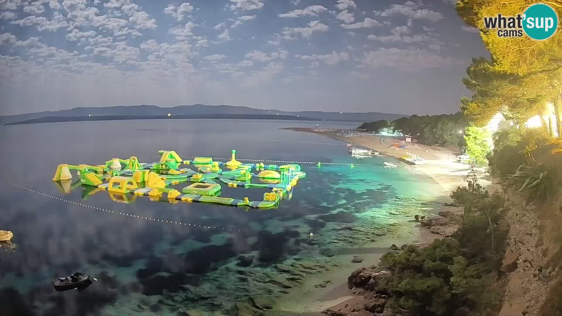 Webcam Bol Zlatni Rat – Vista en vivo desde la isla de Brač