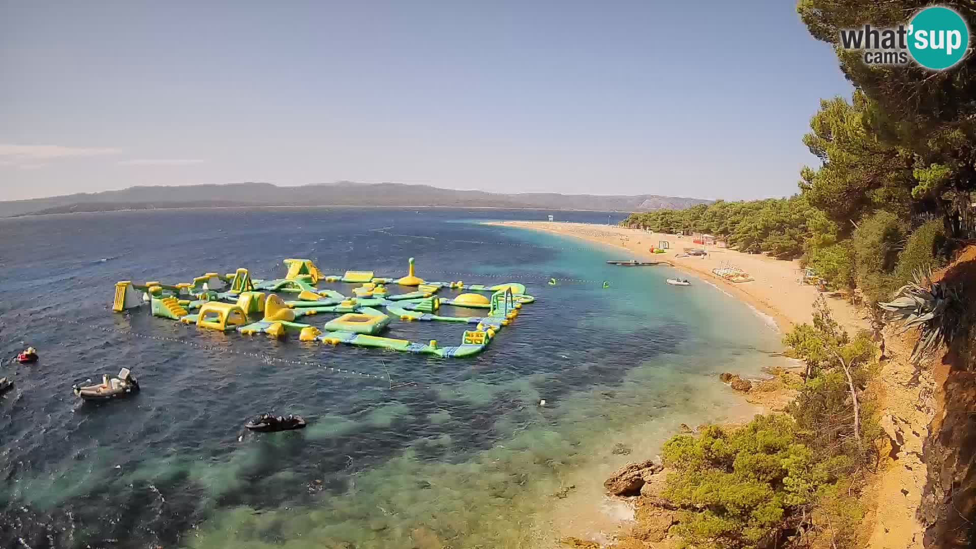 Webcam Bol Zlatni Rat – Vue en direct depuis l’île de Brač