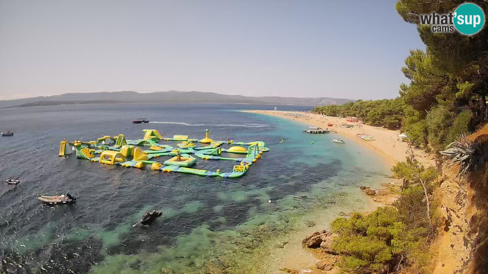 Webcam Bol Zlatni Rat – Vue en direct depuis l’île de Brač