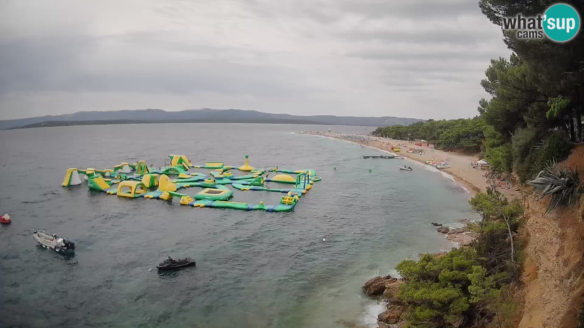 Webcam Bol Zlatni Rat – Vue en direct depuis l’île de Brač