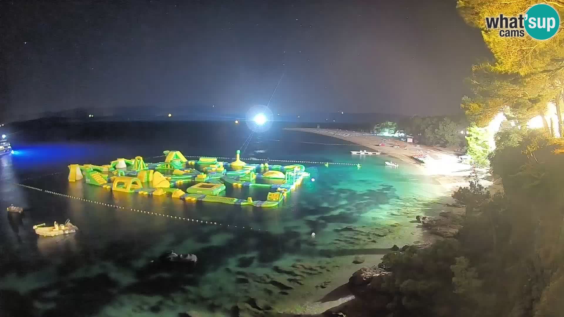 Webcam Bol Zlatni Rat – Vista en vivo desde la isla de Brač