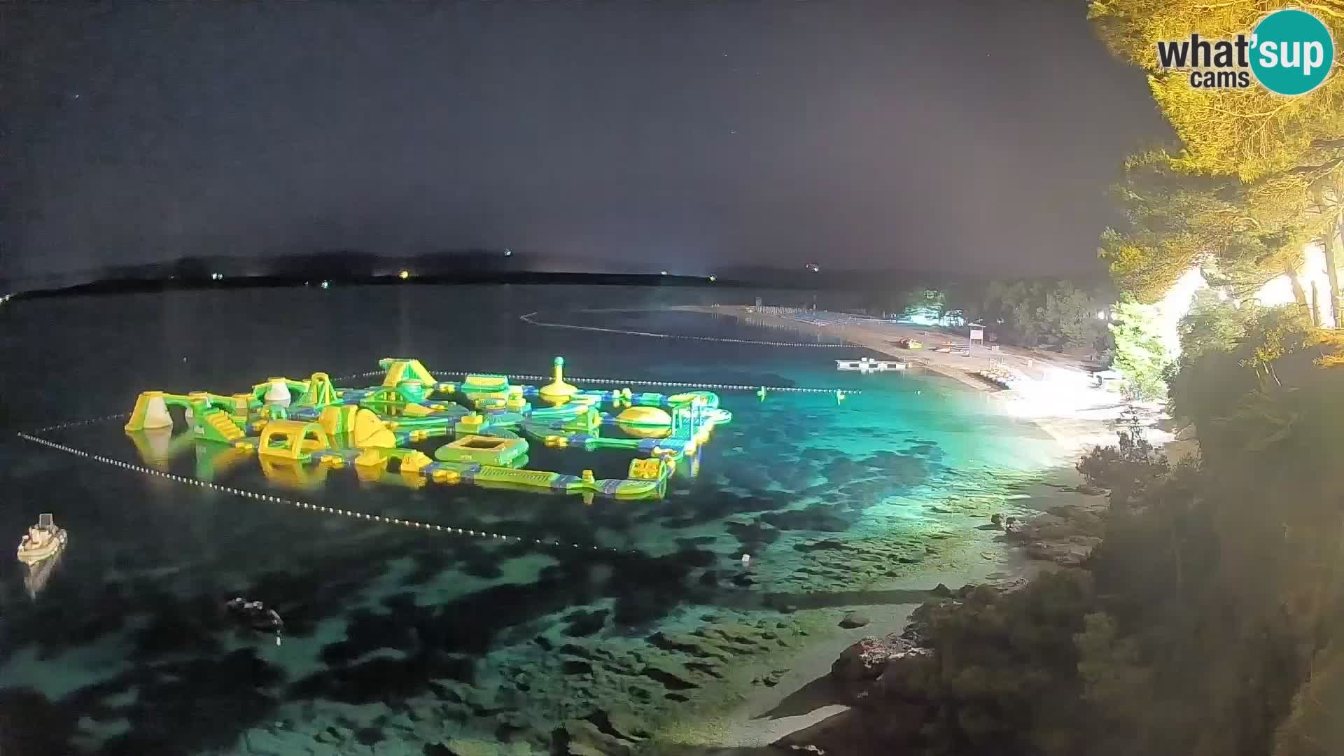 Webcam Bol Zlatni Rat – Vista en vivo desde la isla de Brač