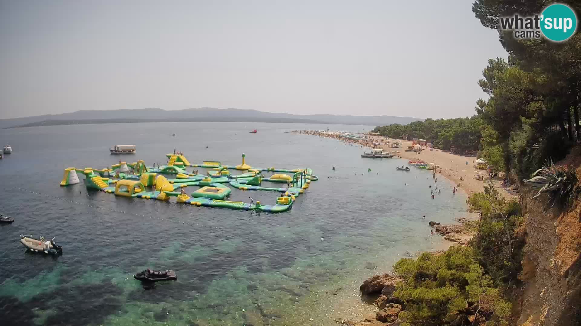 Webcam Bol Zlatni Rat – Vue en direct depuis l’île de Brač