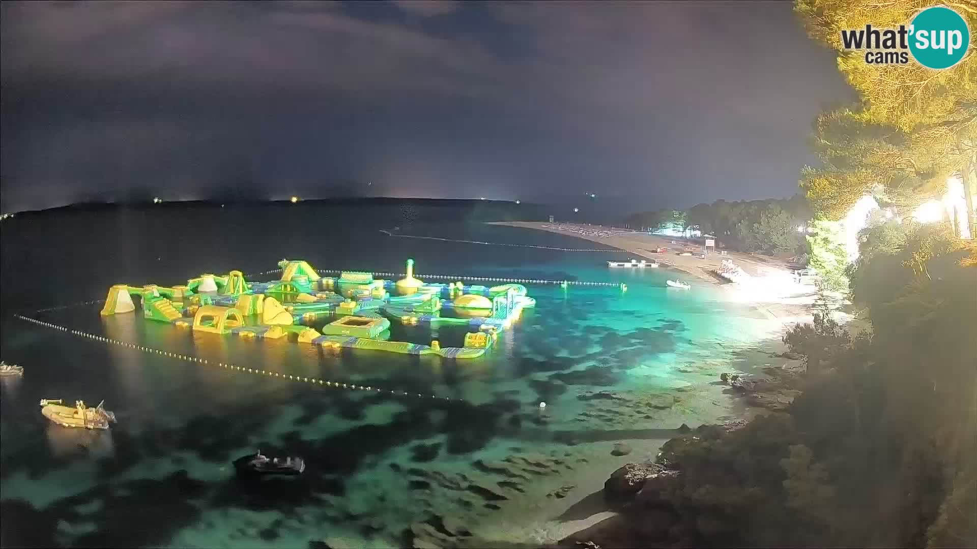 Webcam Bol Zlatni Rat – Vista en vivo desde la isla de Brač