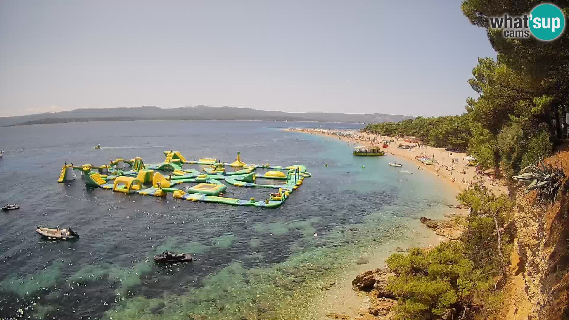 Webcam Bol Zlatni Rat – Vue en direct depuis l’île de Brač