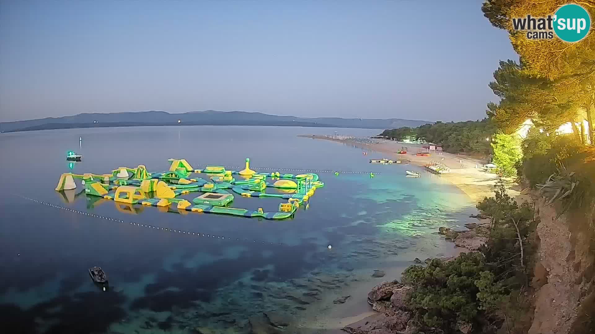 Webcam Bol Zlatni Rat – Vista en vivo desde la isla de Brač