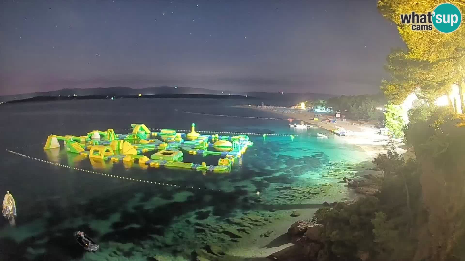 Spletna kamera Bol Zlatni Rat – Pogled v živo z otoka Brač