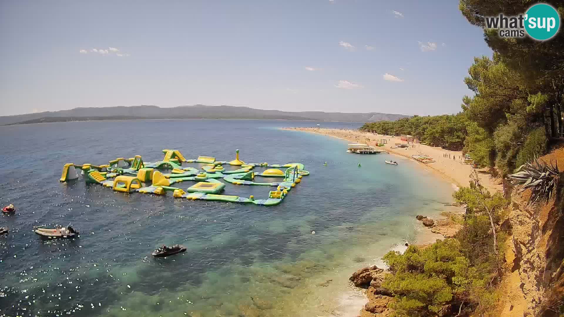 Webcam Bol Zlatni Rat – Vue en direct depuis l’île de Brač