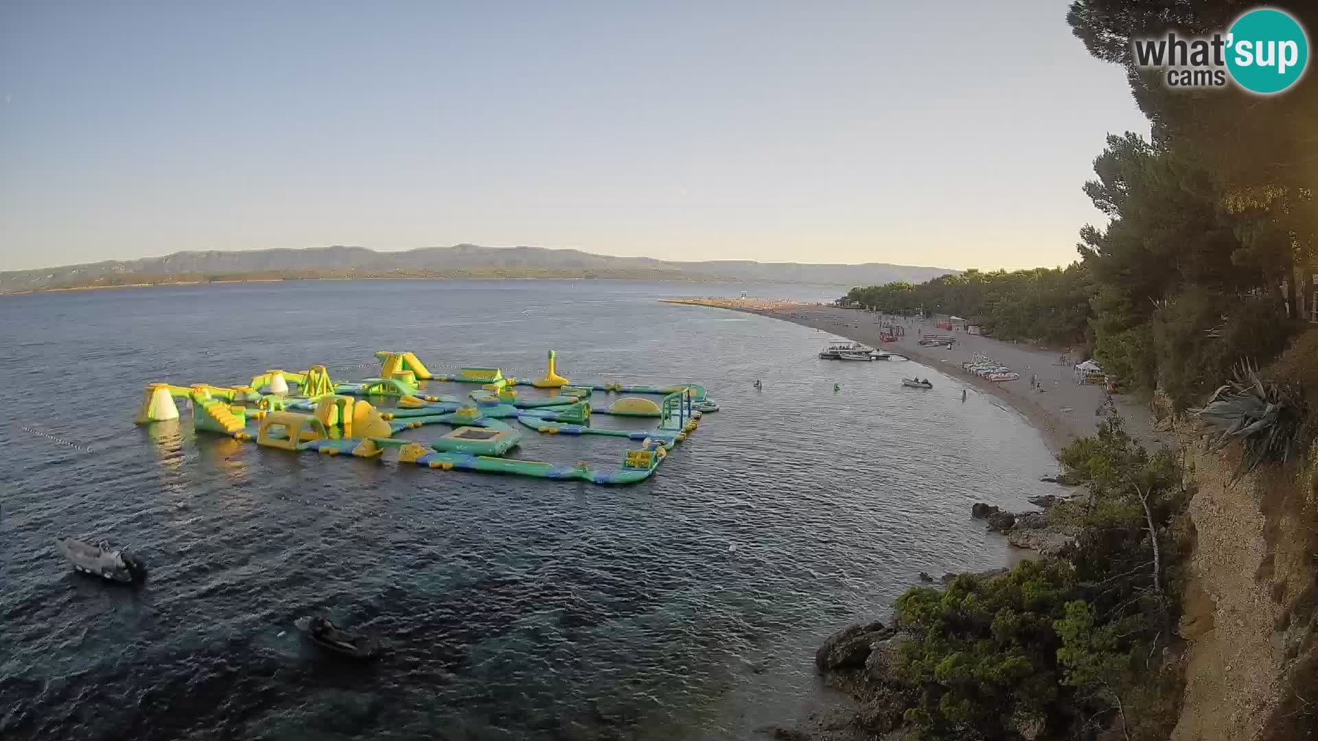 Webcam Bol Zlatni Rat – Vista en vivo desde la isla de Brač